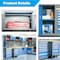 Chery Industrial Metal Storage Cabinet, Multifunctional Steel Garage Storage Cabinet W/ Doors, Sliding Drawers Red JINWB6209RD01 - alternate 2